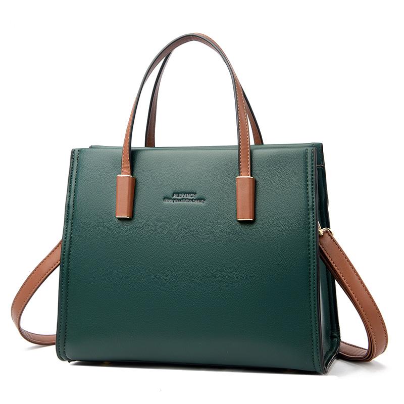 Módní Velká kabelka Dámské Nové Elegantní Tašky přes rameno Ženy Luxusní značková kožená taška Dámské Designové Crossbody Messenger Tašky