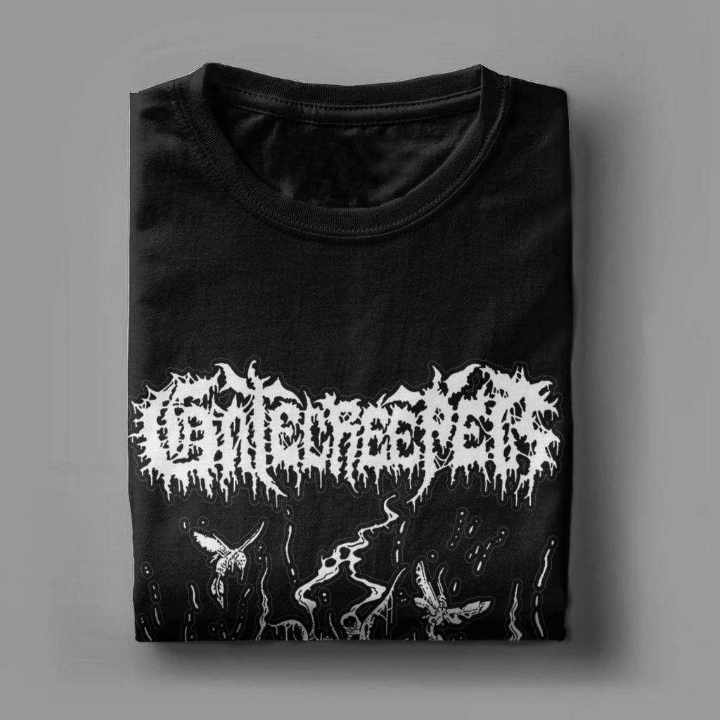 Gatecreeper T Shirt Men's Pure Cotton Awesome T-Shirt Crew Neck Band Tee Shirt Short Sleeve Clothing Printing