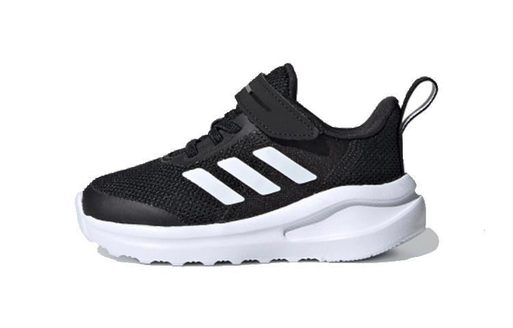 

Дышащие низкие детские кроссовки Adidas Черно-белые для малышей и детей младшего возраста FV2635 21