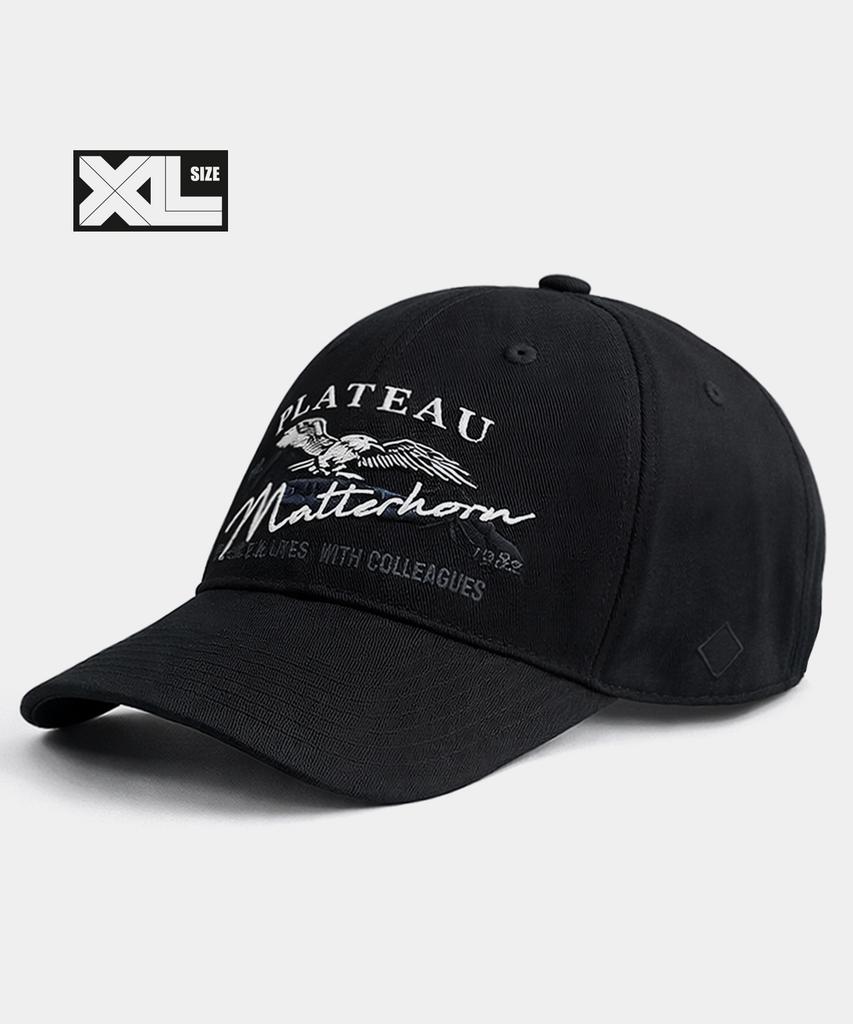 Peullaeto Big Size Ball Cap Xl Matt Wh Cap Black