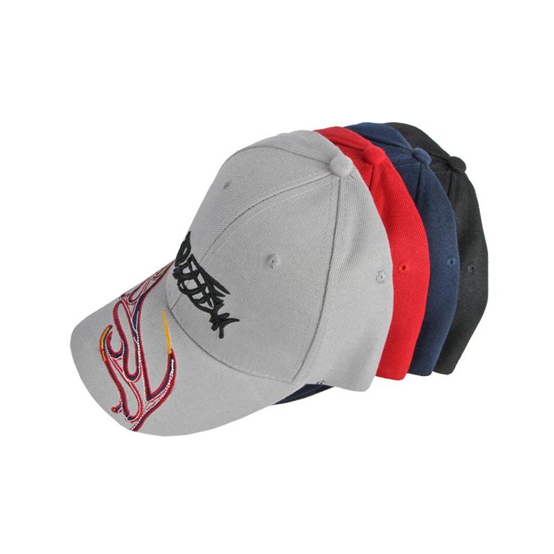 Baseballkappe mit dreidimensionaler Stickerei für Männer und Frauen, Outdoor-Sportkappe, Snapback-Mütze, Sonnenblende, Angelmütze, Schirmmütze