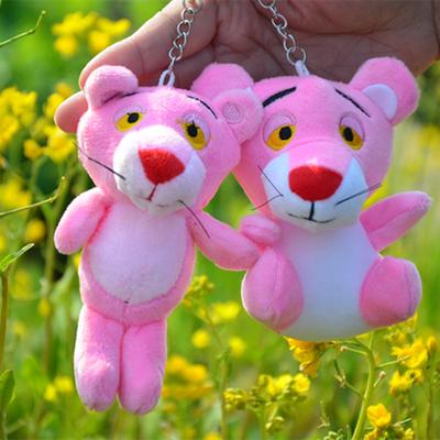 Ins Pink Leopard Doll Plush Toy Cute Small Naughty Leopard Mini Doll Pendant Wedding Doll