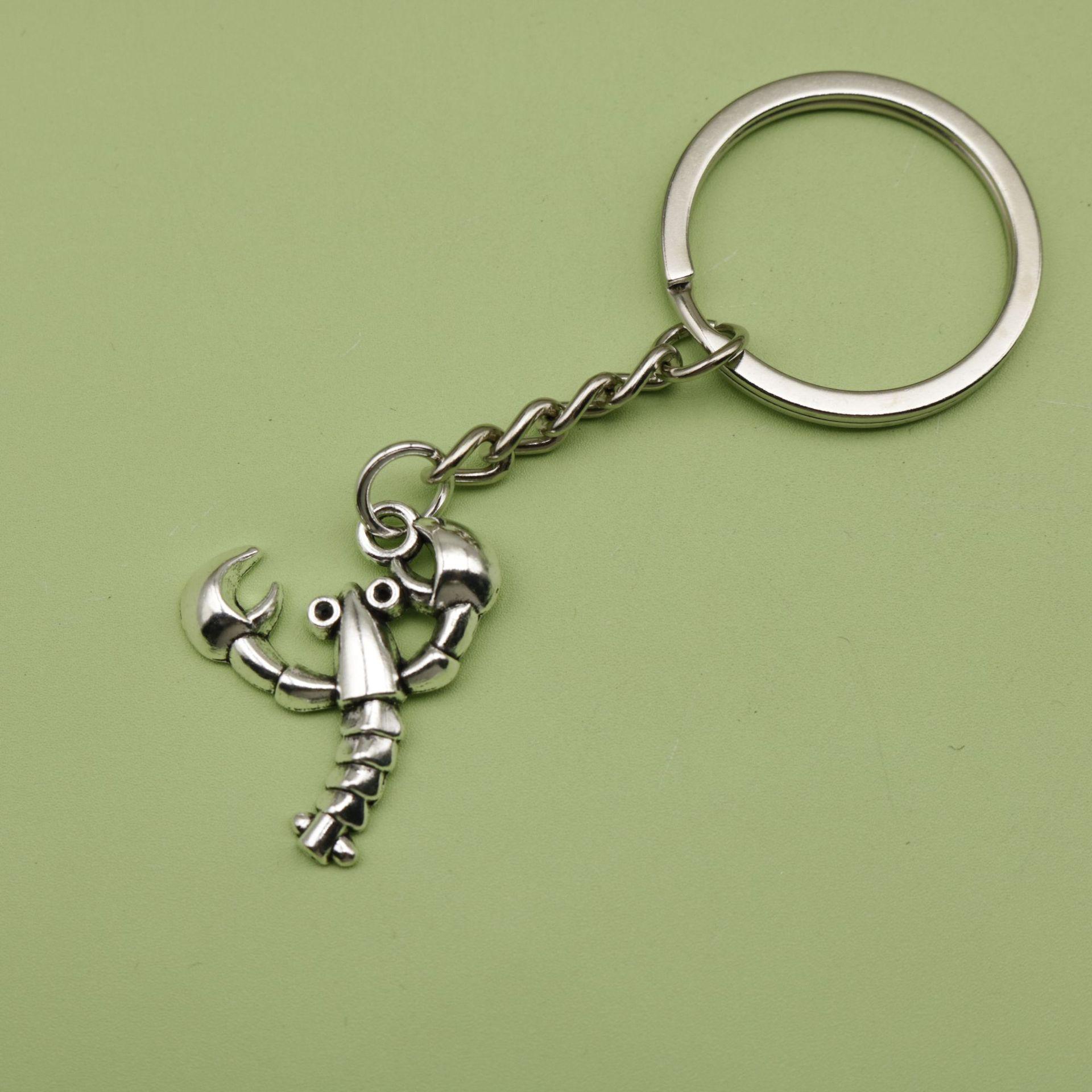 Trendy Simple Lobster Keychain Pendant Jewelry