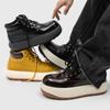 Big Yellow High Top Boots - Cute, Ugly-Cute, Thick Sole, All-Match Men's Footwear, Spring 2025 Edition.