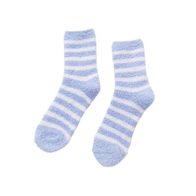 1 Pair Female Sock Cold Winter Warming Elastic Socks Breathable Warm Sleeping Comfortable Footwear Bedroom Dormitory