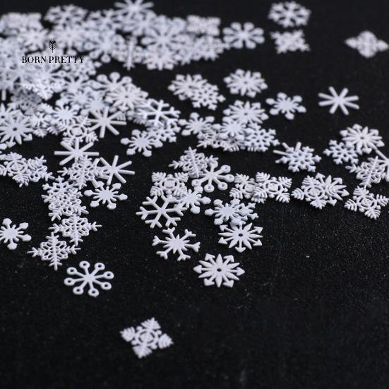 Universal Christmas Decorations Nails Ornaments Slices Anti-fall Nail Art Fadeless