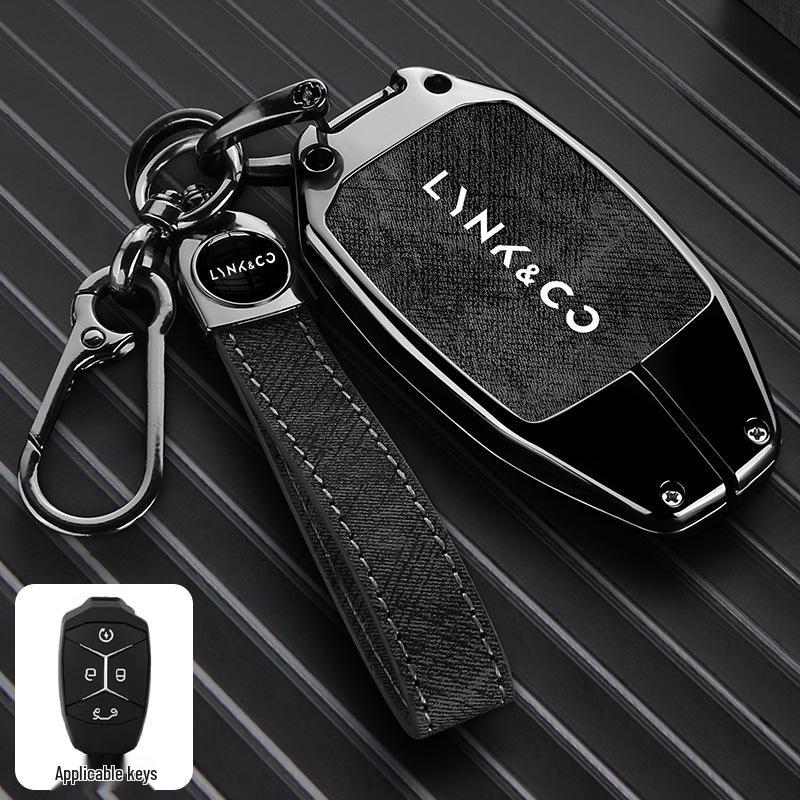 Key Case for Lynk & Co Models 01, 02, 03, 05, 06 (2021) - Car Shell Buckle
