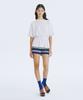 WNDERKAMMER Stripe Jacquard Knit Shorts_Navy