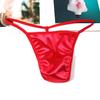 U Convex Low Rise Solid Color Men Thong U Convex Open Hip G-strings Underwear Inside Wear