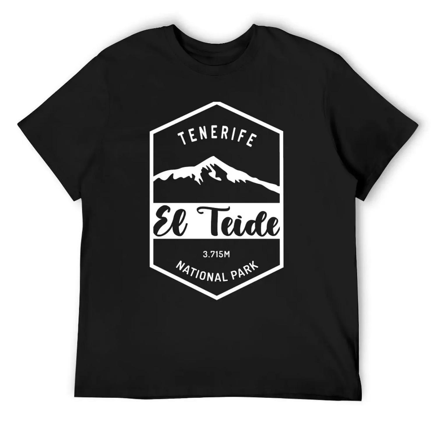 

EL TEIDE - NATIONAL PARK Between lava and saltpeter T-Shirt essential t shirt Aesthetic clothing shirts graphic tee men XXXXXL чорний
