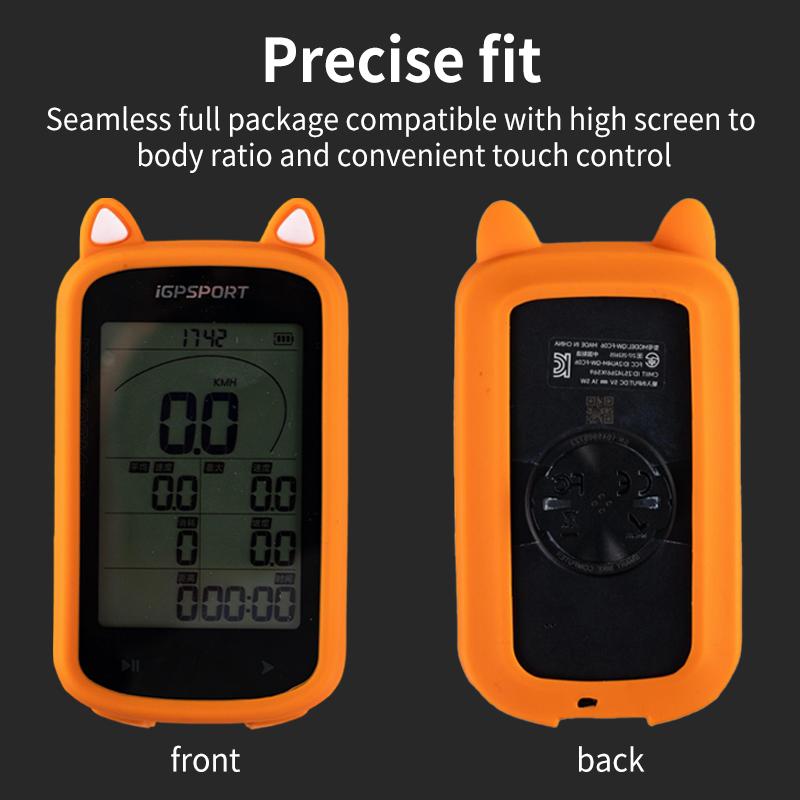 Silicone Protective Cover for IGPSPORT BSC100Max Case of GPS Bike Bicycle Computer Protection with Screen Film