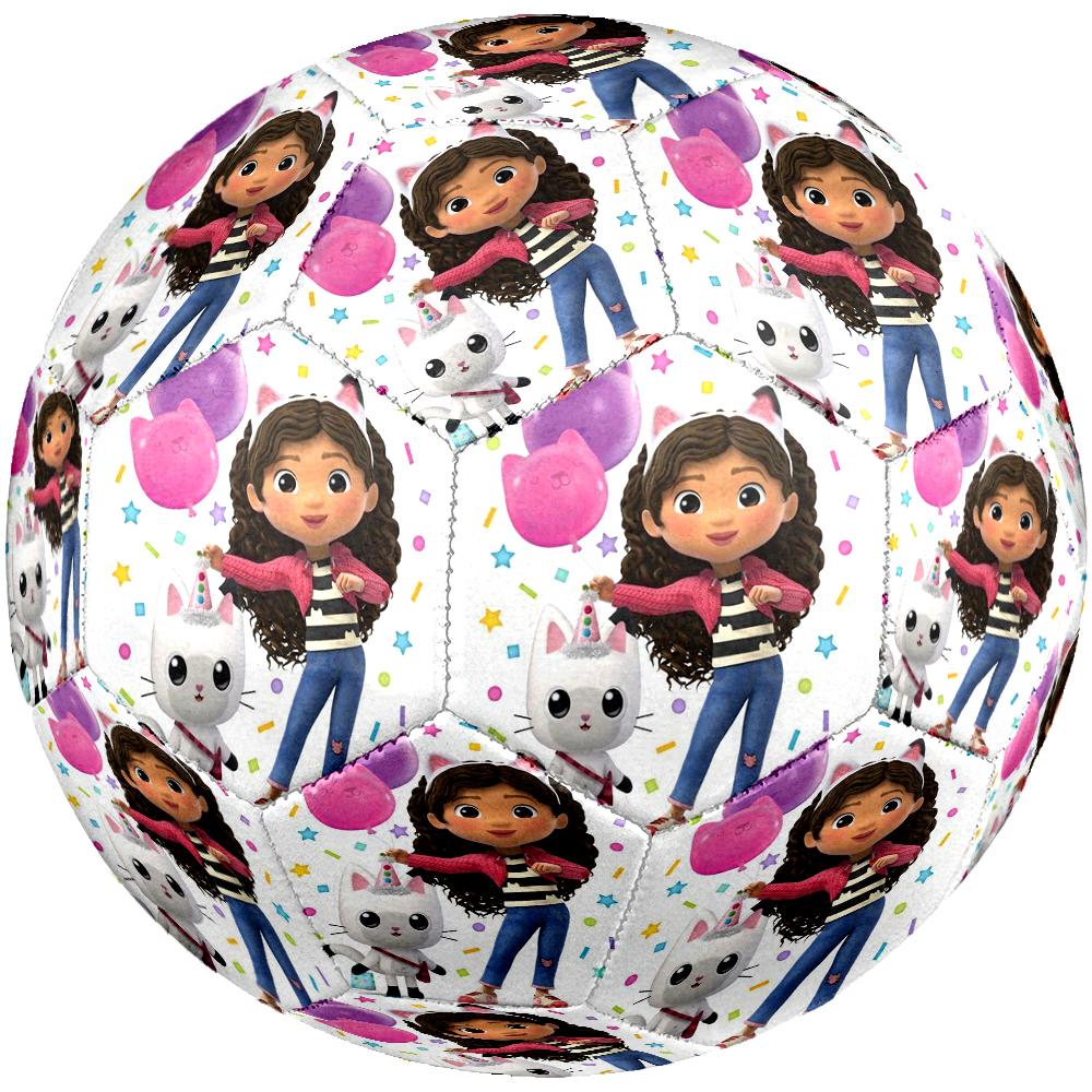 Gabby’s Dollhouse Theme Size 5 Soccer Ball, Suitable for Both Indoor and Outdoor Matches, a Gift Suitable for Everyone.