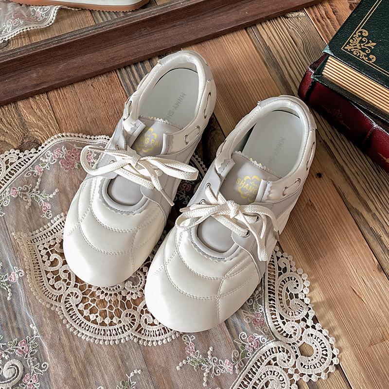 

Модный тренд взрыв серебряные ретро кроссовки на платформе женские новинка 2025 года универсальная повседневная спортивная обувь 40 бежевый