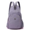 Waterproof Multifunctional Backpack Outdoor Travel Bag Solid Color Shoulder Bag Women's Chest Bag