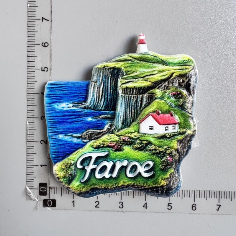 Magneți de frigider Norvegia Finlanda Suedia Islanda Tromso Murmansk Insulele Feroe Suveniruri turistice Autocolante pentru frigider