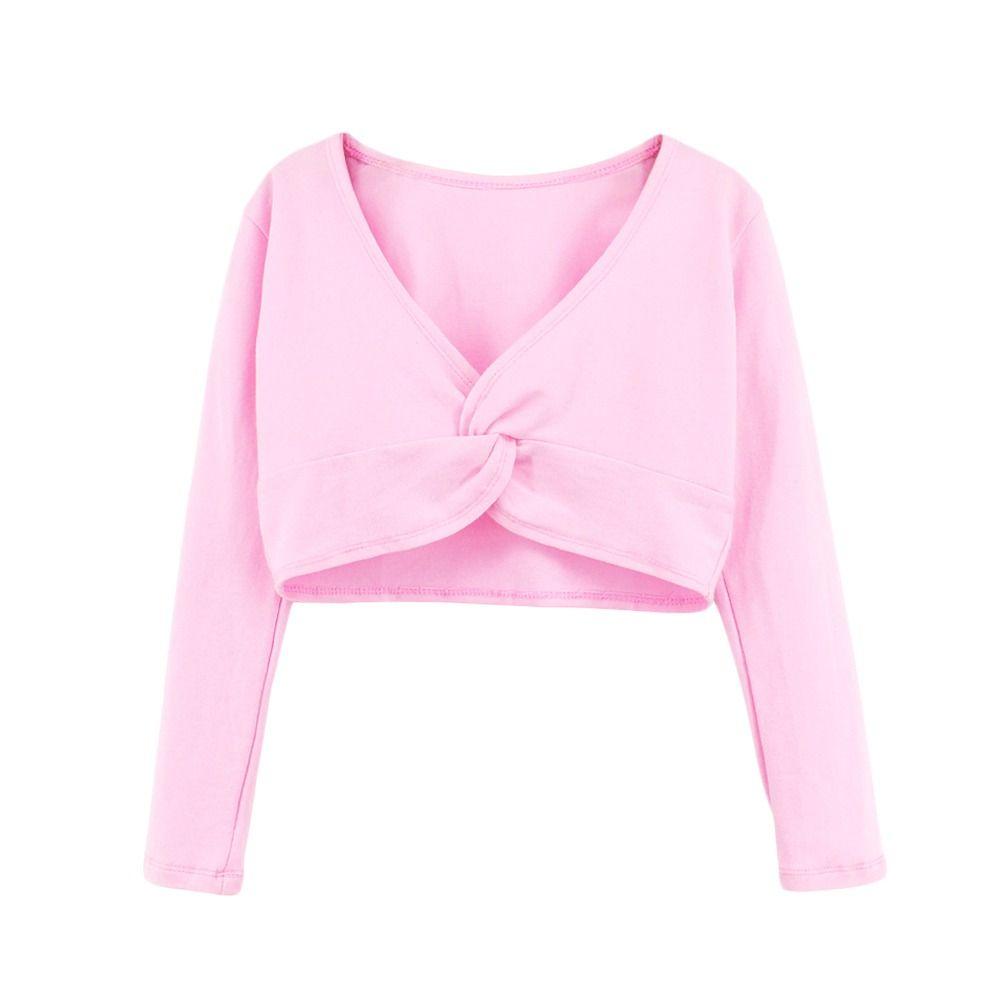 Cotton Ballet Shawl Long Sleeve Gymnastics Shawl Fashion Dance Wrap Tops  Children