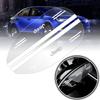 2Pcs Car Decoraion Side Rear View Mirror Rain Eyebrow Visor Protector Stickers For Jeep Renegade Compass Grand cherokee Wrangler AKQ1
