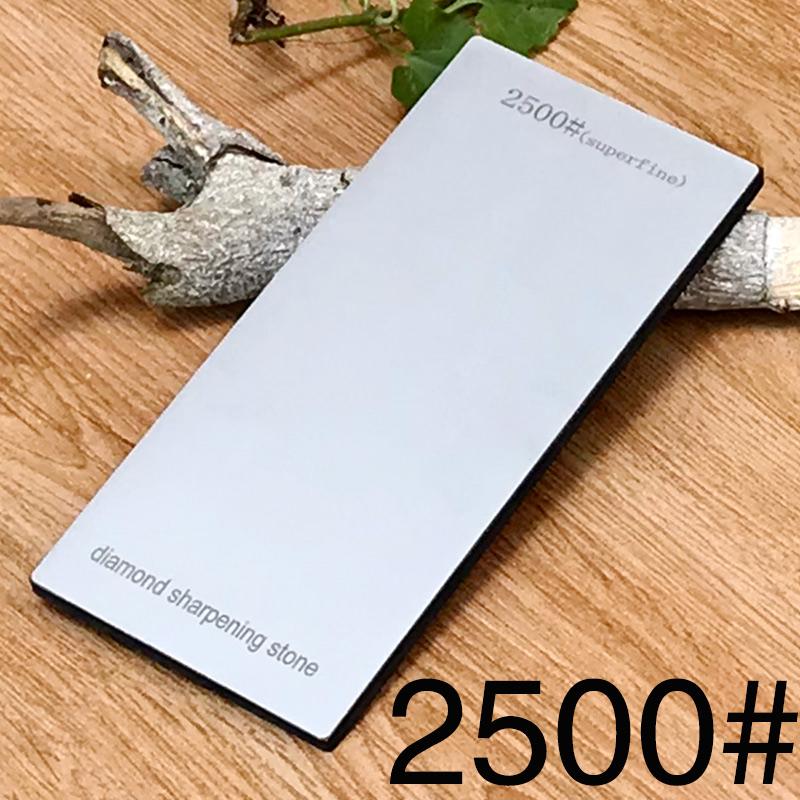 Knife Sharpener Sharpening Stone Diamond Grindstone with Bamboo Base Non-slip Base Diamond Slate Daily Sharpening Cutting Edge