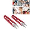 12pcs U Shaped Scissors Professional Stainless Steel Threading Scissors for Needlework Craft Art Work Manual Handicraft   Tool