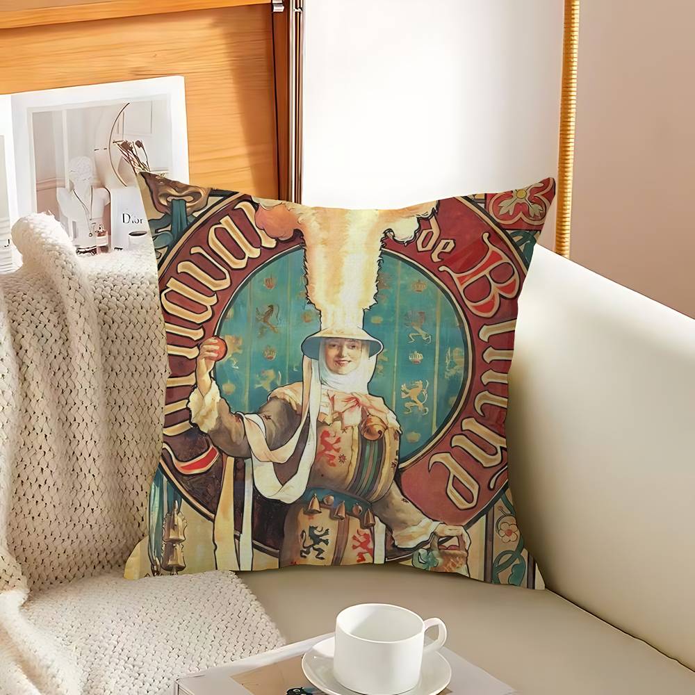 Popular Festival Carnival Cushion Cover Car Throw Pillow Case For Sofa Car Christmas Gift 40x40cm 45x45cm
