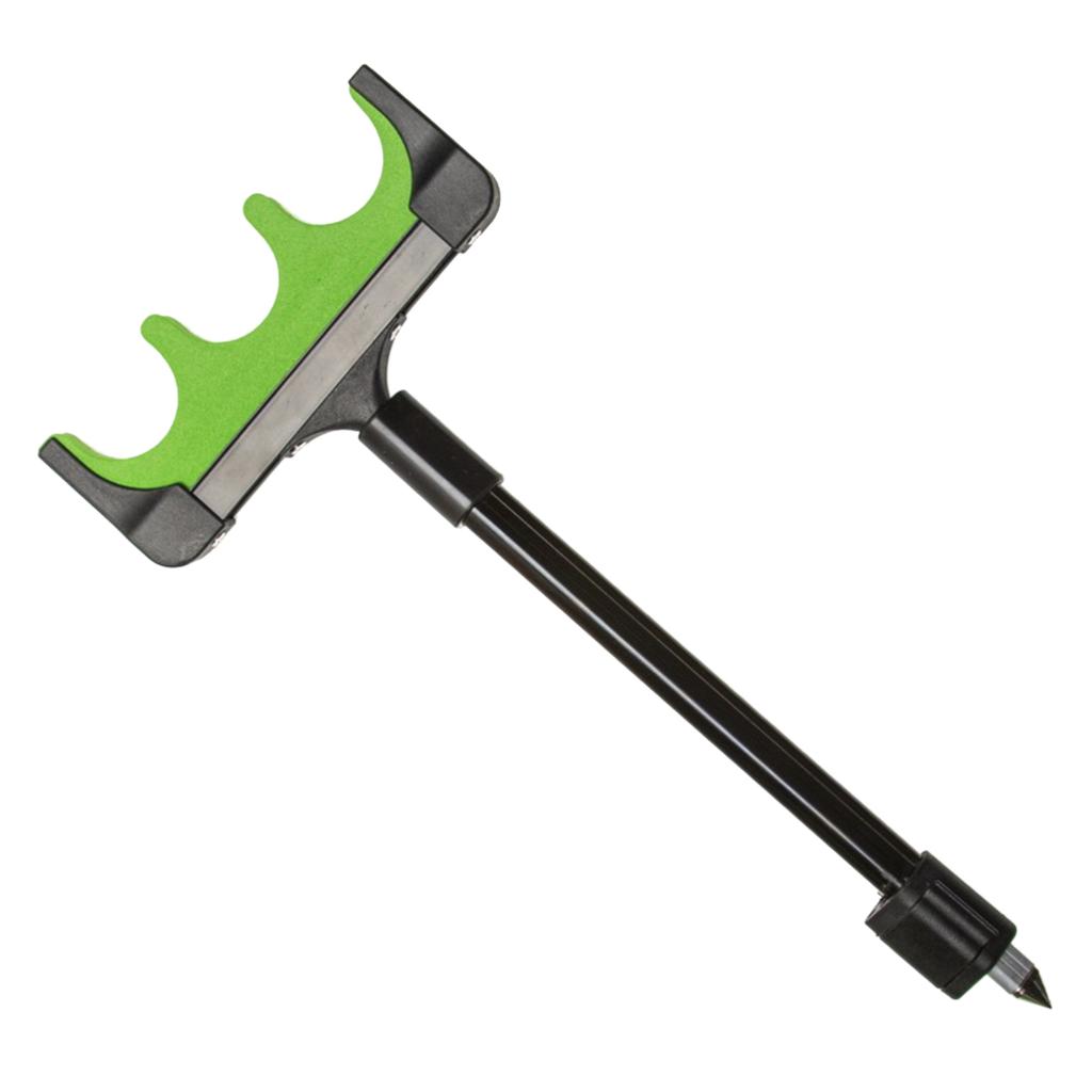 3/5/6 Hole Fishing Rod Holder Bracket with Bandstick Ground Plug Holder Fishing Stand Fishing Rod Rest Head Bracket