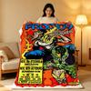 Band T-The.P-Prodigy Throw Hot High-Density Short Plush Blanket Soft Skin-Friendly for Sofa Nap Air-Conditioned Room