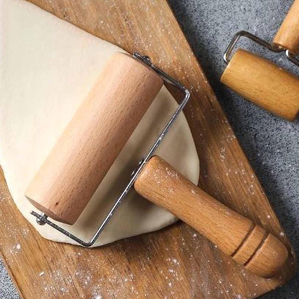 Rolling Pin Dough Baker Roller Accessories Pastry Kitchen Utensils Pizza