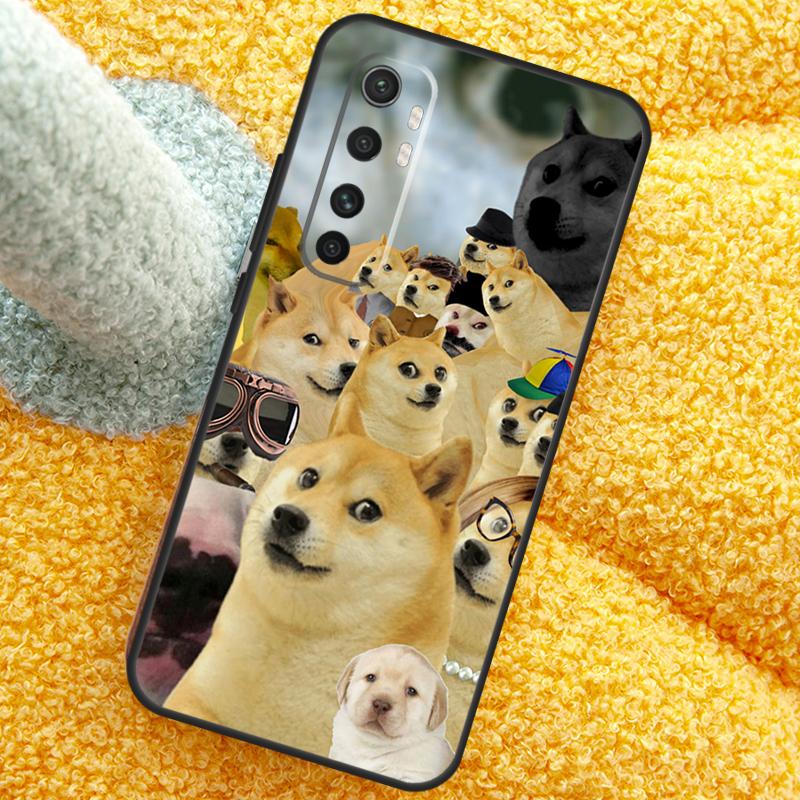 Doge Case For Xiaomi 15 Ultra 14 13T 14T 15T 17 Pro Max Cover For POCO X7 Pro X5 X6 F5 F6 F7 F8