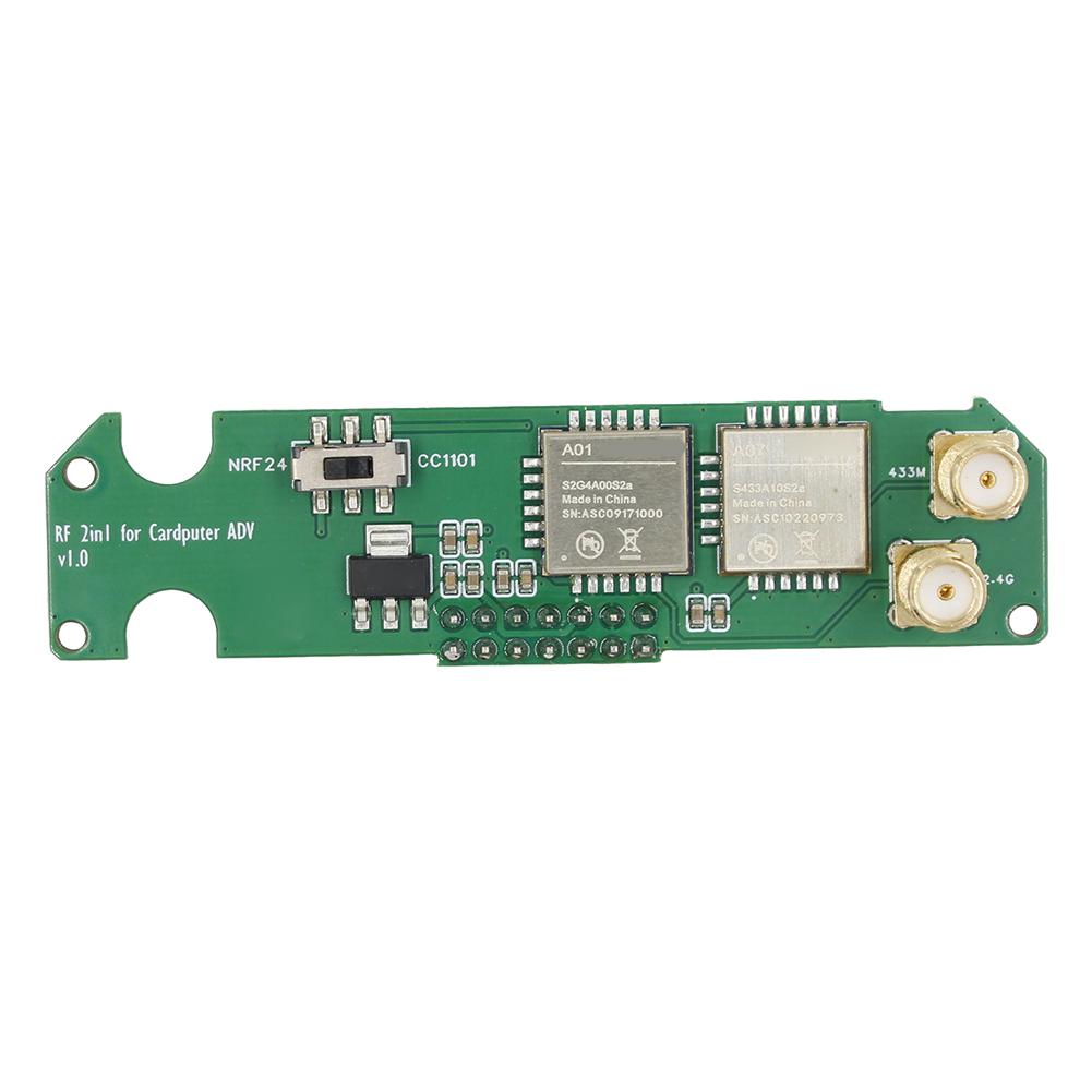 for M5Stack Cardputer RF Module 2in1 CC1101 and NRF24 Compatible with For Bruce Firmware for Sub GHz and 24G Signal Transmission