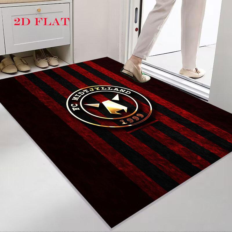 FC Midtjylland Carpet Rug for Living Room Bedroom Home Sofa Decoration,Kids Play Nonslip Floor Mat