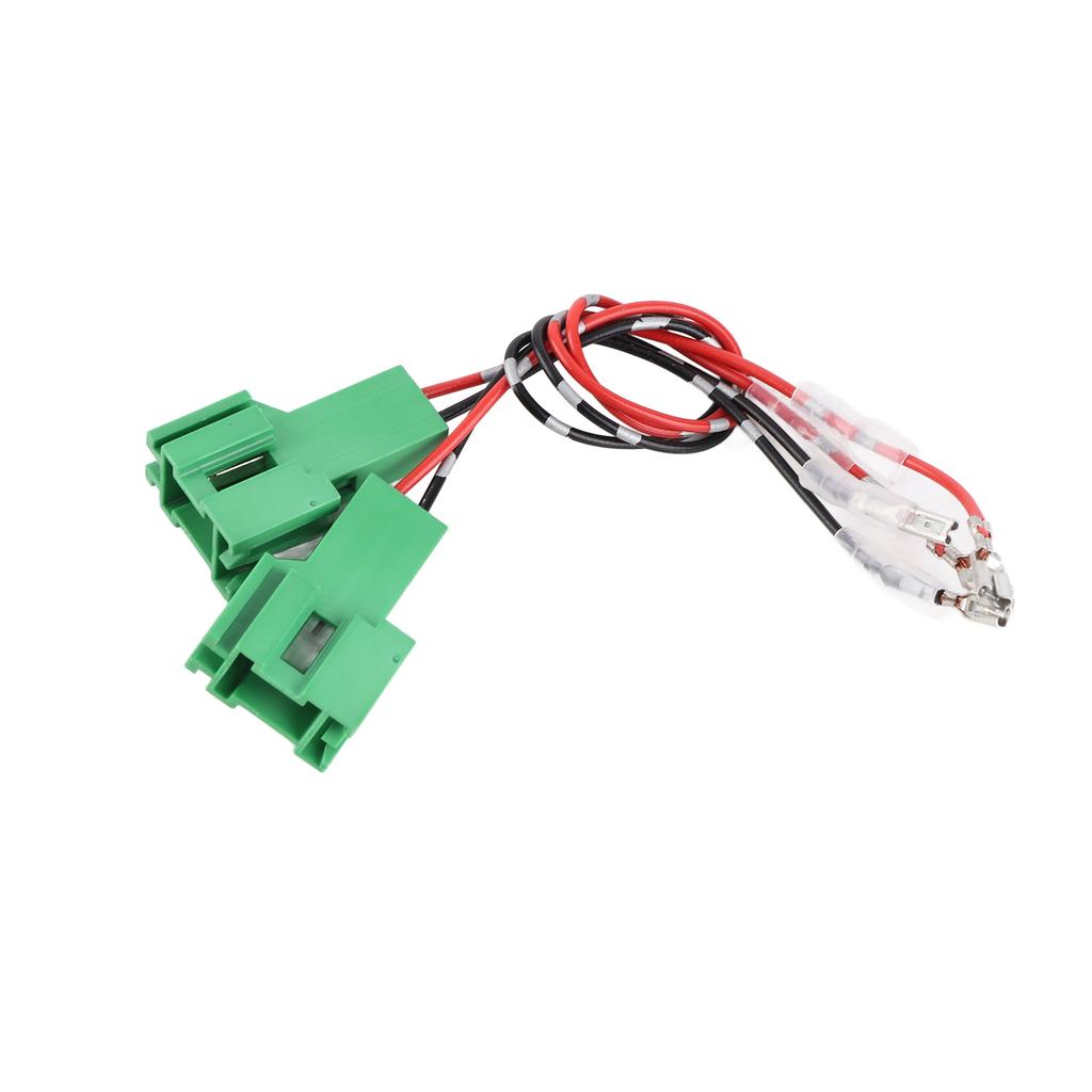 1 Pair ABS Door Speaker Wiring Harness Adapter Plug Connector 12V