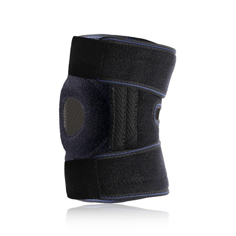 

Knee Kneepad Sports Professional Protection Badminton Outdoor Running Mountaineering Meniscus Spring Silicone Strap One size fits all, adjustable size