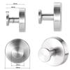 Stainless Steel No-Drill Suction Cup Coat Hook