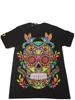 Neon Dag van de Doden Shirt Esquizo Gemaakt in Mexico Maat L