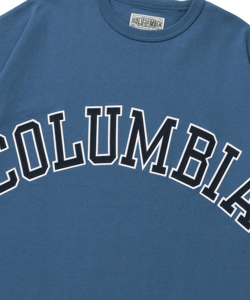 COLUMBIA UNIVERSITY Columbia Arch Logo S/S T-Shirts French Blue