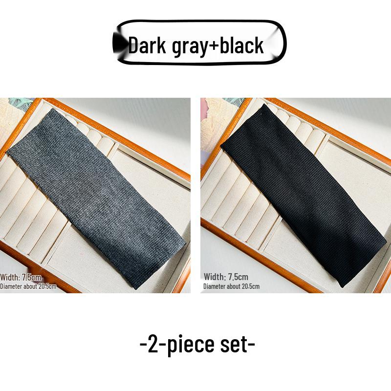Unisex Sweat-Absorbing Yoga Headband for Sports, Fitness, and Face Washing