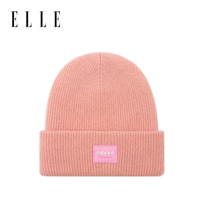 ELLE 100% Sheep Wool Children's Color Code Wool Knitted Series Collection Cold Hat/Scarf