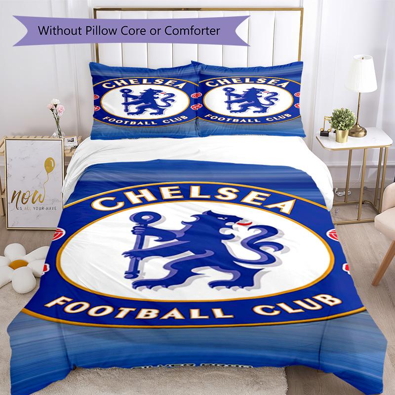 Set Biancheria da Letto Chelsea Copripiumino Traspirante con Federe Decorazione per la Casa Regalo di Compleanno