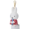 Takara Tomy Arts Bruna MIFFY MUSIC Key Charm Mascot Miffy Plush Approximately 15cm Tall (TAKARATOMY A.R.T.S) & Chokkori-san (Blue Whistle) Toy,