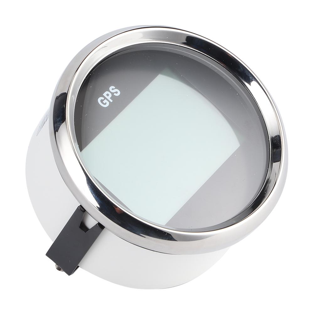 3.3in 12V 24V GPS Speedometer with Backlight Digital Gauge 0‑999 Knots KM H MPH for Car Boat Yacht Vessel