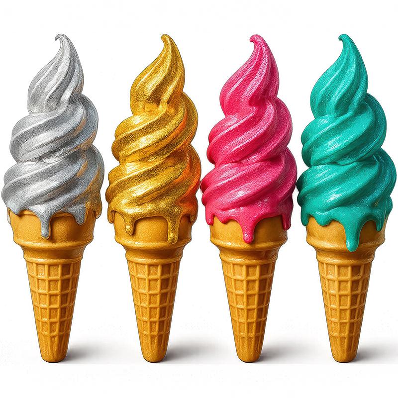 Adesivi Murali Decorativi Gelato Colorato Decorazione Cucina Sala da Pranzo Soggiorno Armadio Frigorifero Adesivi M1269