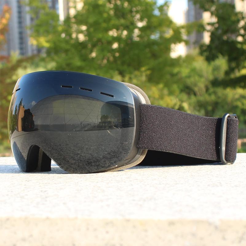 Gafas de esquí antivaho tarjeta miopía tabla simple y doble gafas de esquí hombres y mujeres visión nocturna hombres y mujeres anti-miopía