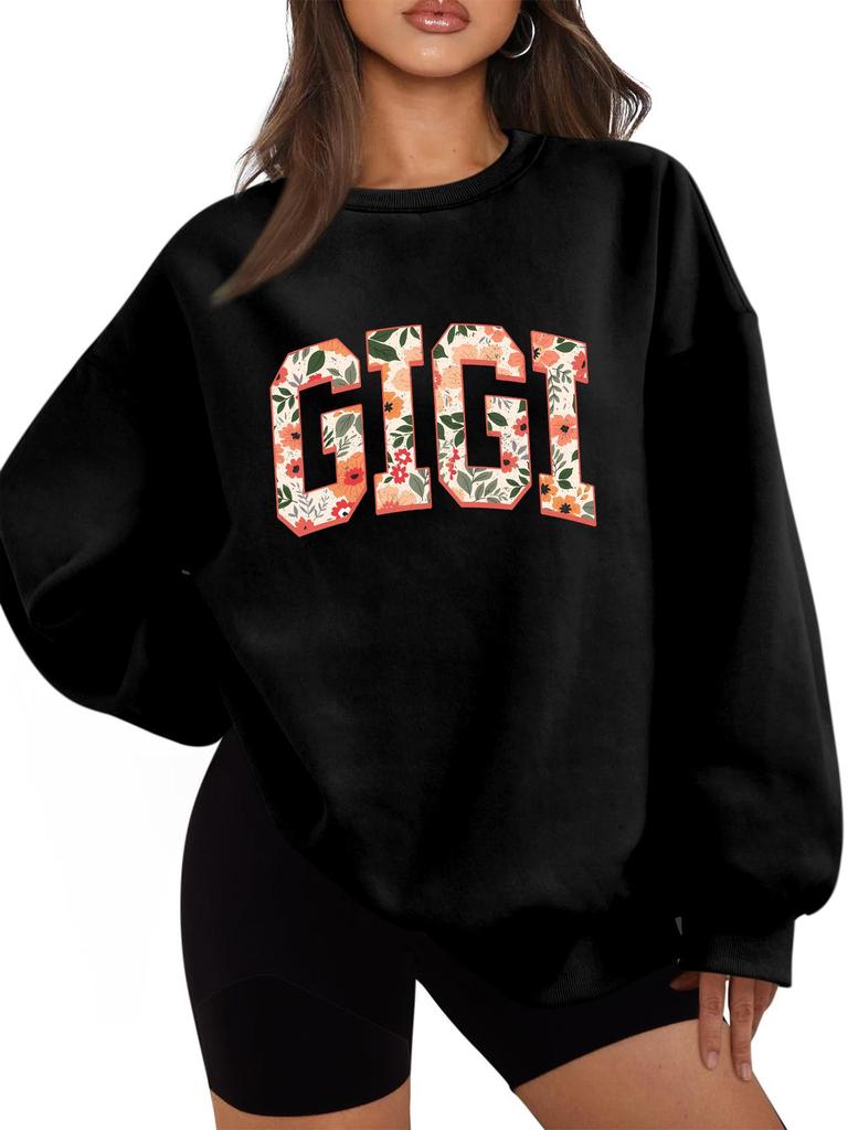 Gigi Women's Versatile Thick Warm Pullover Hoodie - Autumn/Winter New Arrival