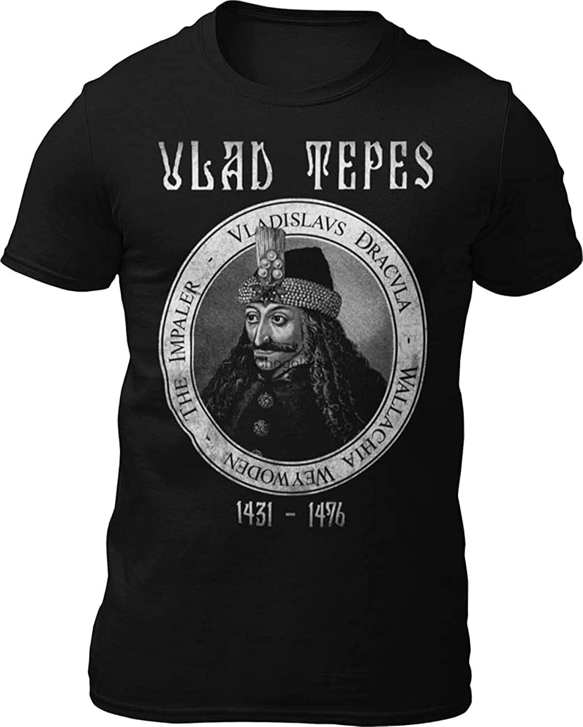 Death is Coming Vlad Tepes T-Shirt Double Sided S чёрный