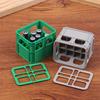 3D-gedruckte Batterieaufbewahrungsbox DIY Bierkiste Nein. 5 AA Nein. 7 AAA-Batterie stapelbarer Aufbewahrungskorb