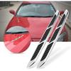 Ejoyous Car Exterior Decorative Trim, 2pcs Car Exterior Hood Side Door Air Vent Cover Intake Grille Decorative Trim Sticker, Auto Decorative