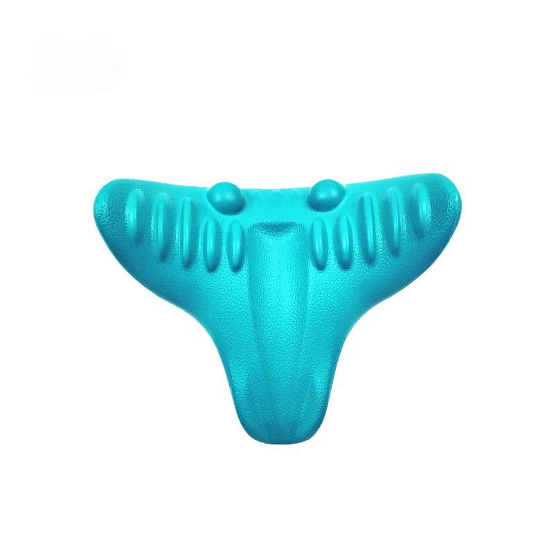 Cervical Spine Pillow with Neck Curvature Corrector & Massager