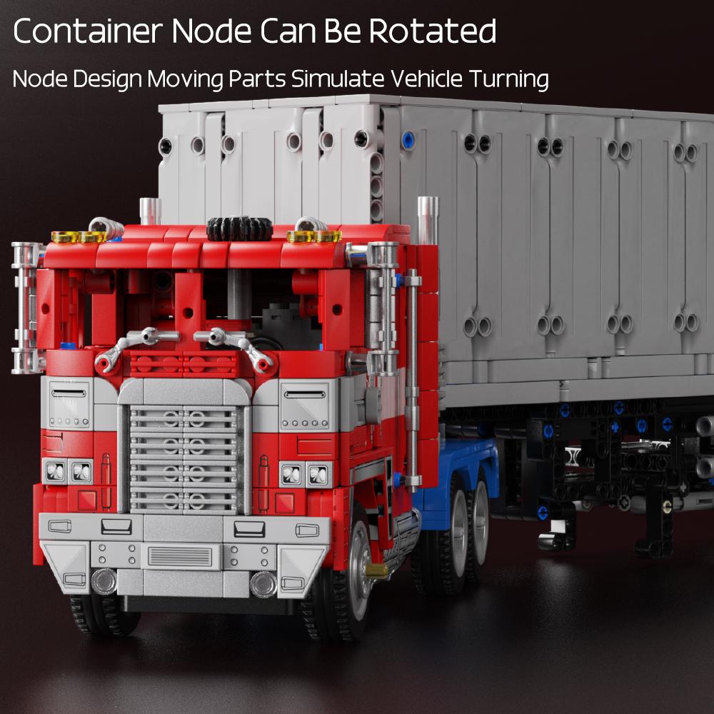 Non-Toxic 2073Pcs Optimuss Primes Truck Building Blocks Set Vehicle Gift Toy Car Robot Toys Anime Toy For Kids Adult Christmas