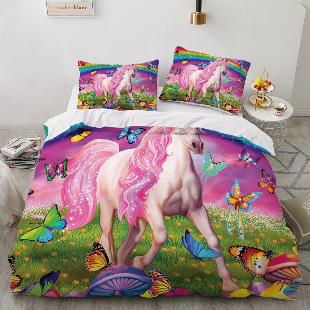 3D Ložní souprava se zvířaty pro chlapce a teenagery, prachová přikrývka, povlak na polštář, jednolůžko, dvoulůžko, plná velikost, dárek pro dítě, luxusní bytový textil