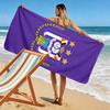 Anderlecht patroon 2D Platte Print Strandlaken, Groot Zacht Sneldrogend Handdoek voor Strand Kamperen ZwemmenXSTJ0915029
